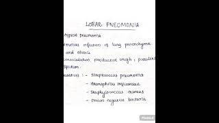 Lobar pneumonia part 1 Microbiology mbbs [upl. by Noivaz]