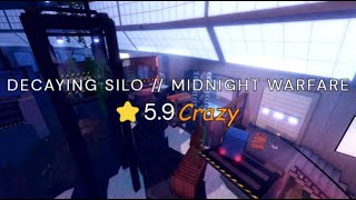 Roblox FE2CM  Decaying silo  Midnight Warfare 59 Crazy [upl. by Ynahirb]