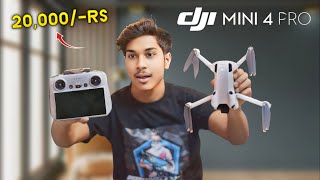 DJI Mini 4 Pro Unboxing In Hindi amp First Impressions ⚡ Great Aerial Footages on Budget [upl. by Gilbert557]