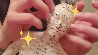 ASMR  Acupuncture Tinglies  tapping amp scratching  pt 3 [upl. by Aggie]