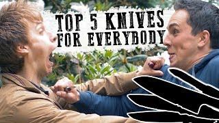 5 Essential Knives Everyone Should have [upl. by Lamee680]