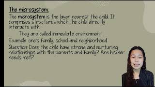 Bronfenbrenners Ecological Theory [upl. by Naman]