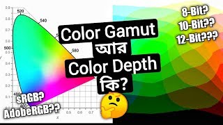 What is Color Gamut and Color Depth  খুব সহজে জানুন Color Gamut আর Color depth কি Banglaবাংলা [upl. by Ho]