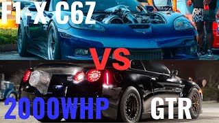 ProCharged 441 LSX C6 Z06 vs 2000WHP WorkHorse GTR 1200HP SHELBY GT500 ZL1 ZX10R amp More [upl. by Wawro]