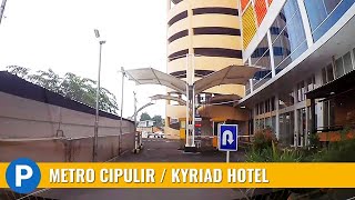 Parkiran Mobil Metro Cipulir Mall Kyriad Hotel dekat Halte Busway  Carpark of Indonesia [upl. by Zonda]