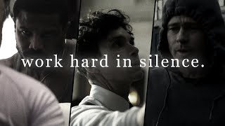 WORK HARD IN SILENCE  Motivational Speech [upl. by Urial627]