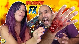 🎃 SUPER MAQUILLAJE FX FÁCIL PARA HALLOWEEN 2018 HALLOWEEN EASY MAKE UP FX Momentos Divertidos🎃 [upl. by Amrita]