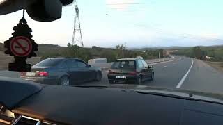 ROLL RACE  Type R 260hp vs 106 GTI 200hp vs E39 M5 [upl. by Thynne645]