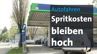 Hohe Spritkosten – harte Zeiten für Autofahrer  BR24 [upl. by Assilim524]