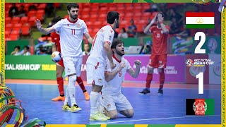 Full Match  AFC Futsal Asian Cup Thailand 2024™  QuarterFinals  Tajikistan vs Afghanistan [upl. by Korwin133]