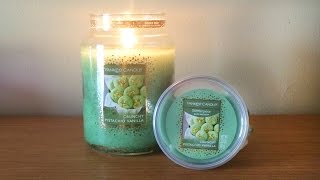 Crunchy Pistachio Vanilla Yankee Candle Review [upl. by Annodas711]