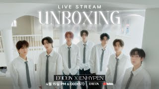 LIVE🏀ENHYPEN DICON UNBOXING🎧 [upl. by Trimmer432]