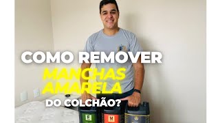 COMO REMOVER MANCHA DE COLCHÃO [upl. by Leclair]