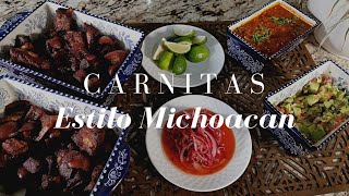 CARNITAS ESTILO MICHOACAN [upl. by Cowden]