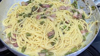 CARBONARA CON ASPARAGI [upl. by Sezen717]