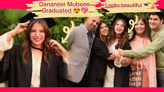 Dananeer Mubeen Pawri Ho Ri Ha Girl Getting GRADUATEDShowbizSpotlight [upl. by Uahc]