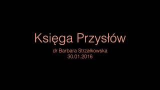 Księgi mądrościowe  Księga Przysłów [upl. by Preuss512]