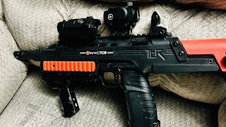 Byrna TCR Red Dot Sight Hack  byrnanation airsoft compliance defense selfawareness [upl. by Correy736]