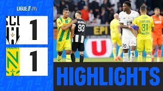 ANGERS SCO  FC NANTES 11  5ème journée  Ligue 1 McDonalds 2425 [upl. by Zolly]