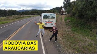 RODOVIA DE LAGES A URUPEMA EM SANTA CATARINA  SERRA CATARINENSE LINDISSIMA ESTRADA DAS ARAUCÁRIAS [upl. by Sethrida]