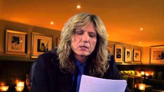 David Coverdales eulogy for Jon Lord [upl. by Ahcatan]