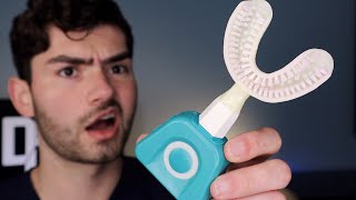 A 250 Toothbrush From France That Cleans in 10 Seconds [upl. by Ttennaj251]