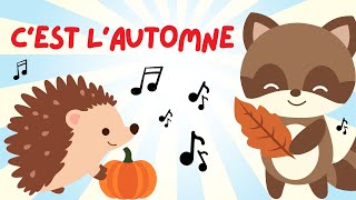 Cest lAutomne quelle belle saison  🍂 Chanson pour enfants 🎶 [upl. by Landes308]