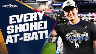 EVERY atbat from Shohei Ohtanis Postseason DEBUT 2024 World Champion  大谷翔平ハイライト [upl. by Bartle]