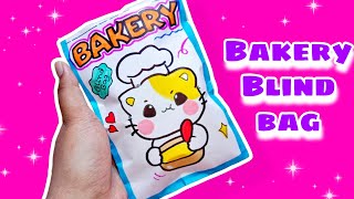 paper diy 😋 Bakery 🥯Blind bag paperASMR opening blind bag [upl. by Marley]