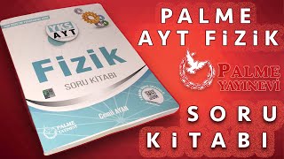 Palme AYT Fizik Soru Kitabı İnceleme [upl. by Fine377]