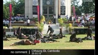 Cambodia Khmer Rouge regime remembrance [upl. by Tedder241]