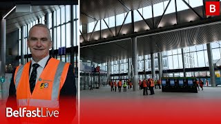 First look inside Belfast Grand Central Station ahead of opening this weekend [upl. by Thorr]