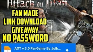 Aot mobile fangame vO3 0 By julhiecioapk [upl. by Nadia189]