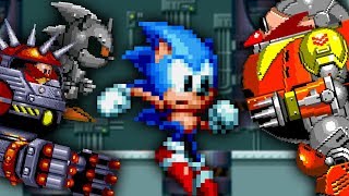 Sonic Mania  Classic Final Bosses  Walkthrough [upl. by Marcelia]