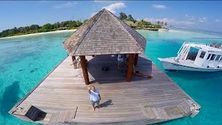 Drone captures video of the beautiful Komandoo Island Resort amp Spa Maldives [upl. by Eah]