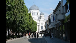 🇱🇹 Exploring Kaunas Lithuania [upl. by Atimad]