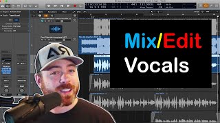 How to Mix Vocals Like a Professional Logic Pro X [upl. by Ahsikyw]