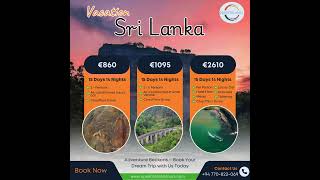 Sri Lanka Travel Guide Best Tour Package for Beaches Safaris and Scenic Train Rides 2024 [upl. by Hallette]