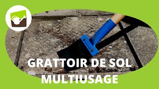 Un grattoir de sol pour désherber racler et démousser les sols de façon efficace et sans effort [upl. by Georg]