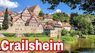 Crailsheim Germany 🇩🇪 Walking Tour 4K Video [upl. by Johen]