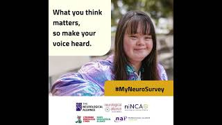 Take part in MyNeuroSurvey2024 inclusion patientvoice livedexperience disability neurology [upl. by Eirruc]