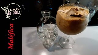 Bebidas con Vodka I COCTEL MALÉFICA  MALEFICENT COCKTAIL [upl. by Valoniah]