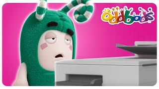 Cartoons For Children  Oddbods  Zee and the Photocopier [upl. by Nekcerb]