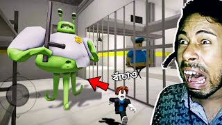 I ESCAPED ALIEN BARRYS PRISON RUN IN ROBLOX😱 [upl. by Yelrihs]