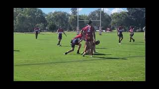 Redcliffe Dolphins U15 vs Browns Plains U15 26th March 2024 [upl. by Lani]