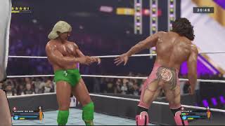 WWE 2K24 PS5  “Ravishing” Rick Rude vs “Nature Boy” Ric Flair  30 Minute Iron Man Match [upl. by Lolande524]