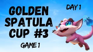 TFT Golden Spatula Cup 3 Day 1 Game 1 [upl. by Conger]