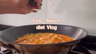 February to March DIET Vlog [upl. by Ahseela991]