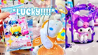 HUGE Sanrio Arcade wins ✨ Sanrio Weekly Shopping Haul Vlog 💗  Unboxing [upl. by Ayidan]