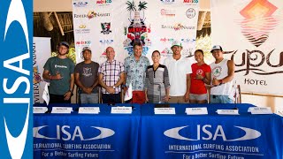 Press Conference Video Highlight  2015 ISA World StandUp Paddle and Paddleboard Championship [upl. by Ztirf321]